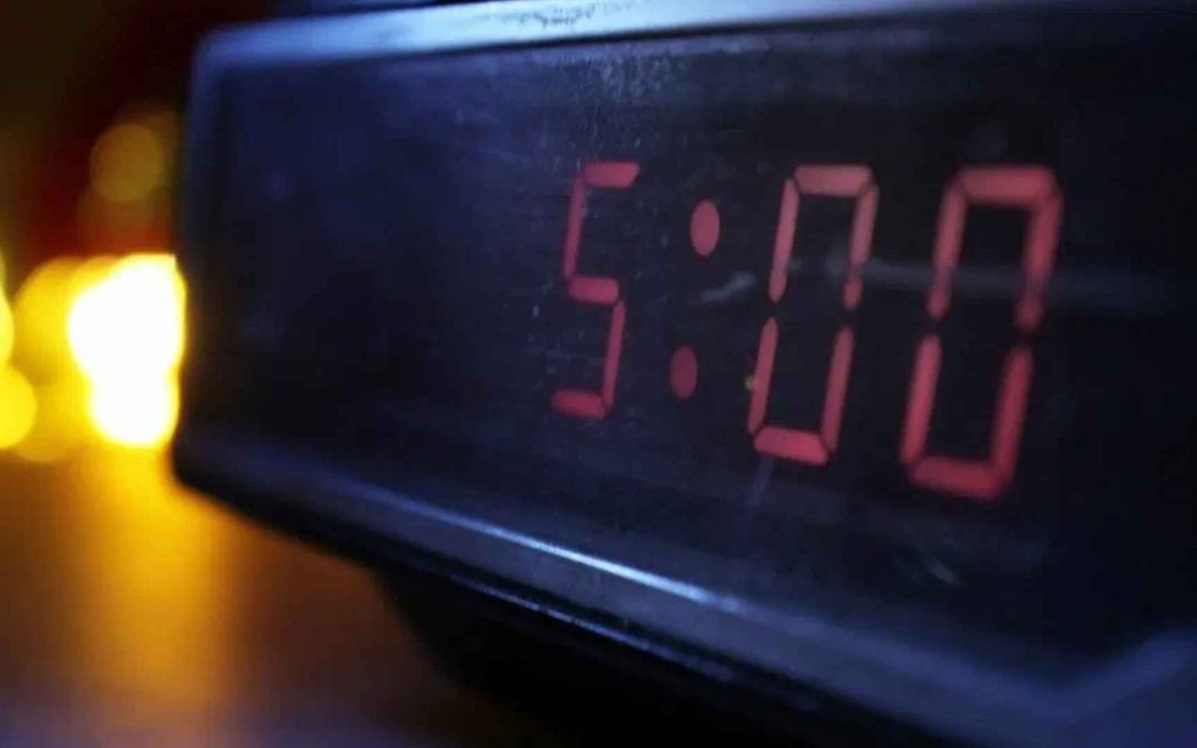 The 5 am Club – May Not be a Good Idea